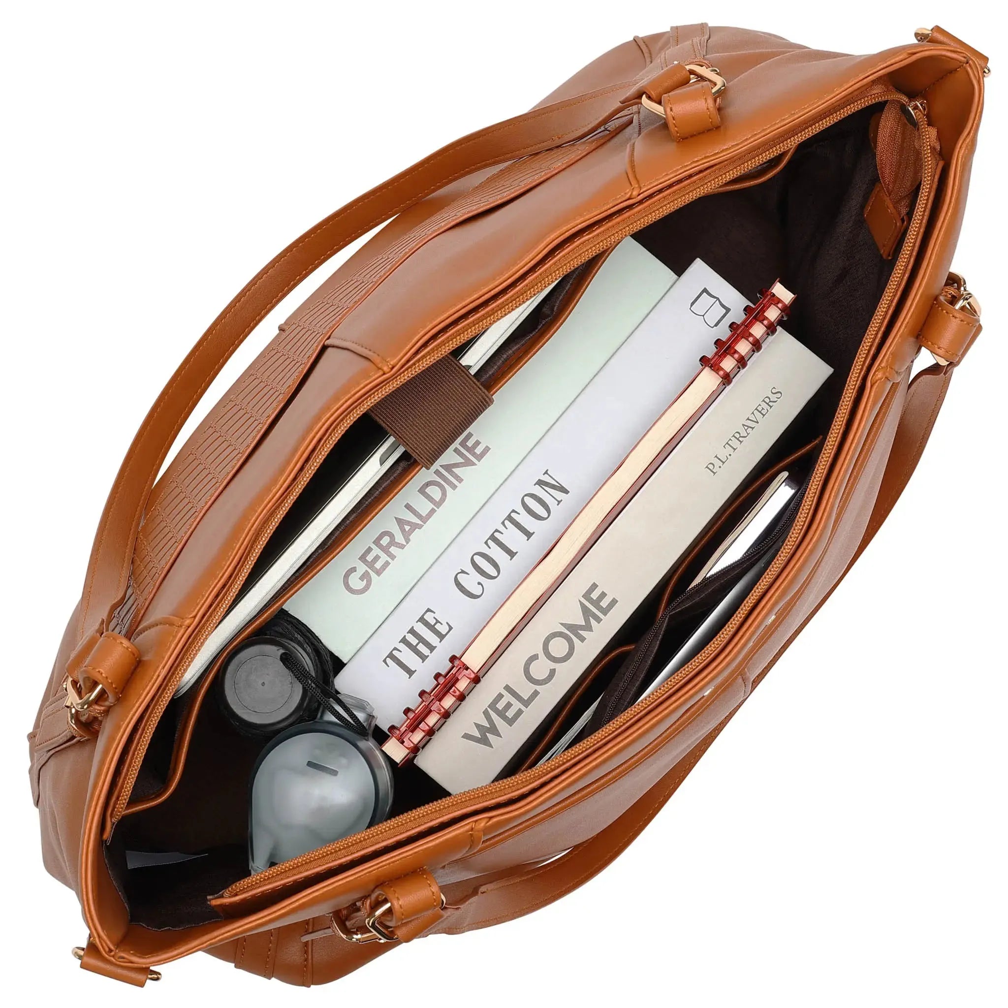 Leisure Luxe 33l Vegan Leather Weekender Tote Bag