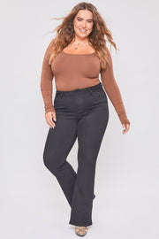 Women's Plus Size Basic Flare Jeans