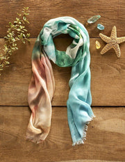 Water Element Seascape Scarf