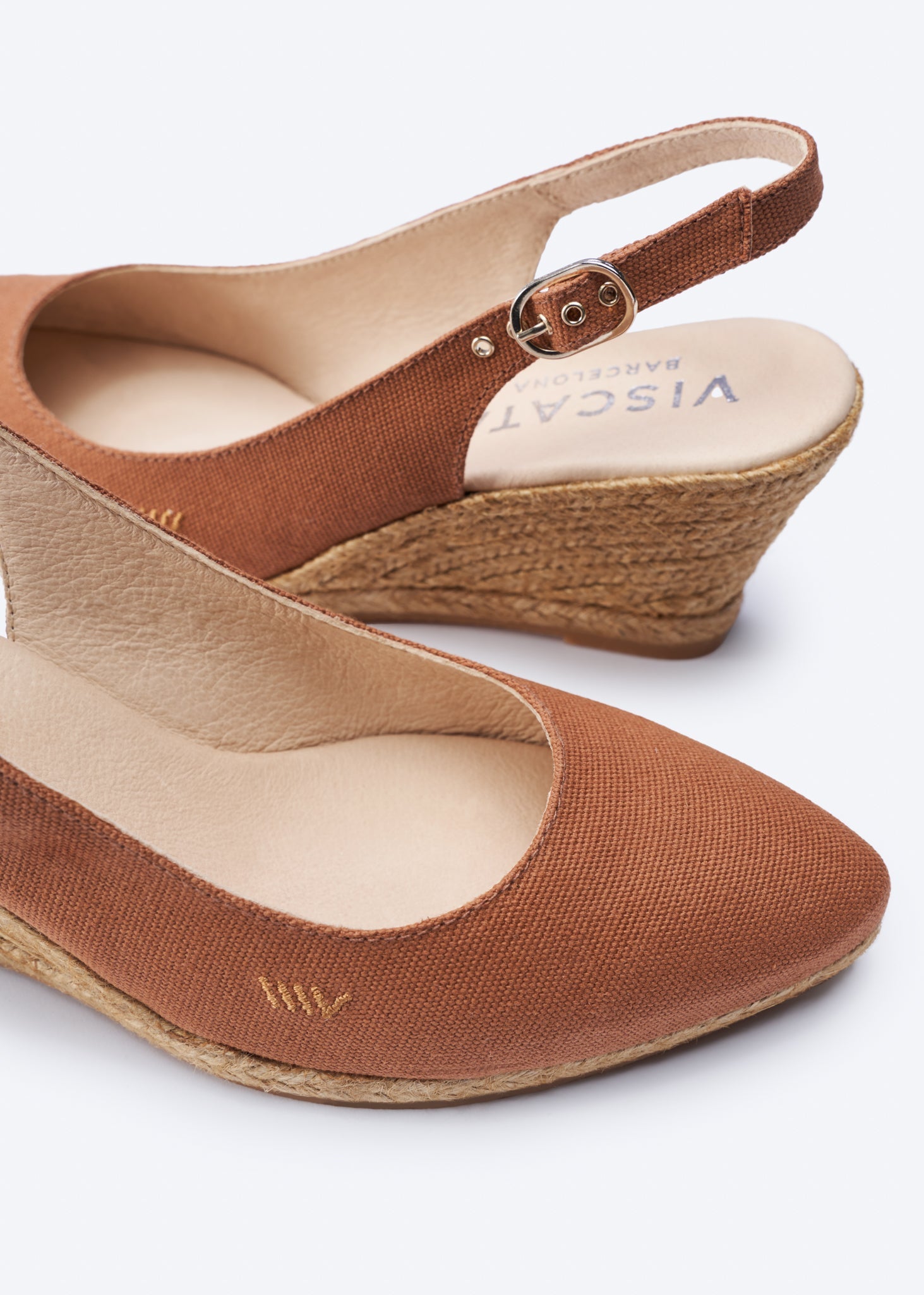 Palomera Canvas Espadrille Wedges