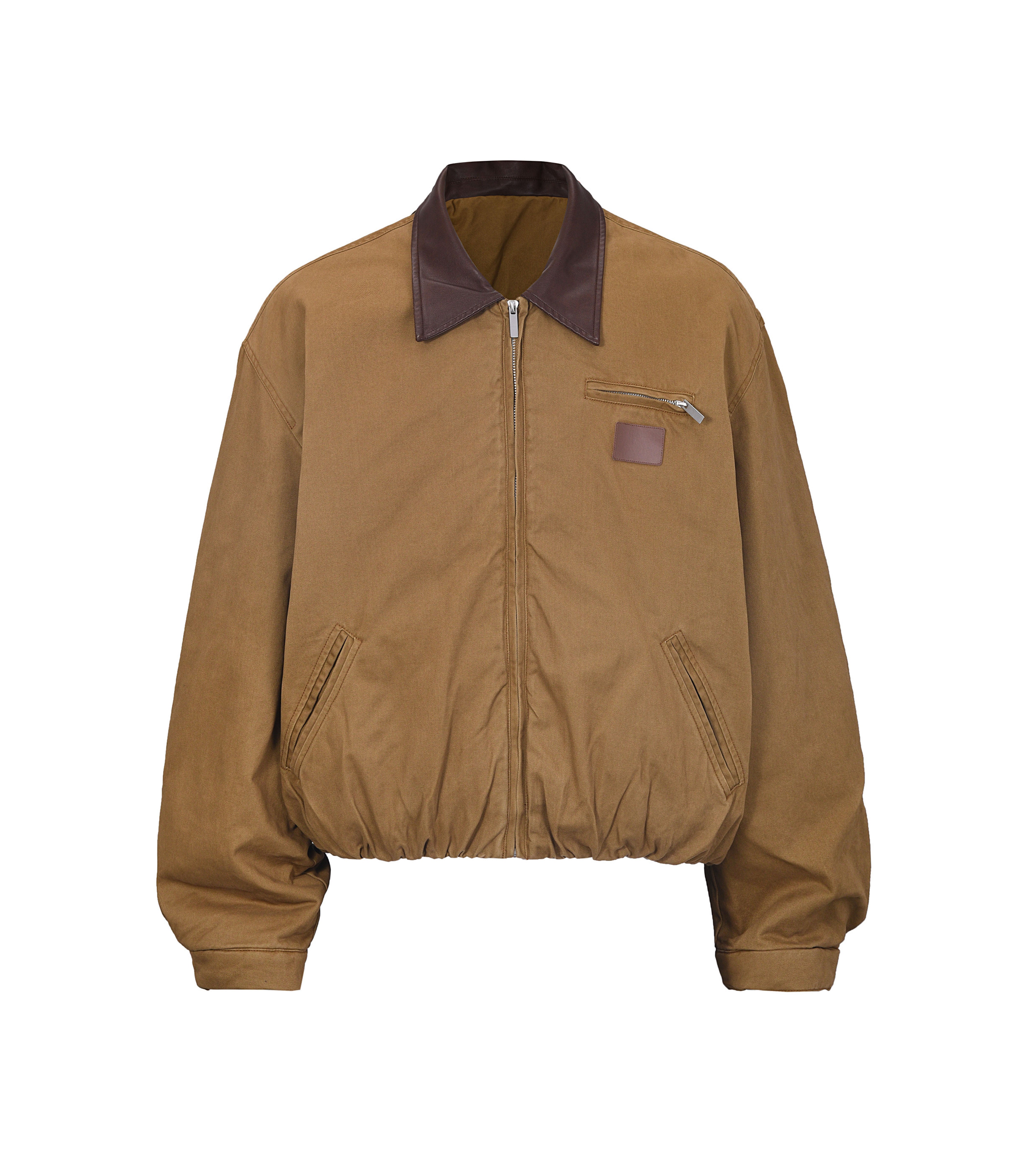 BROWN VINTAGE HUNTERS JACKET