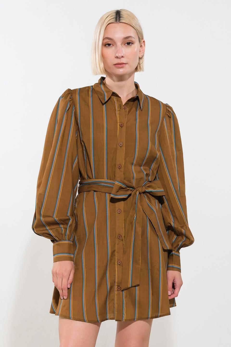 Give It A Go Woven Mini Dress