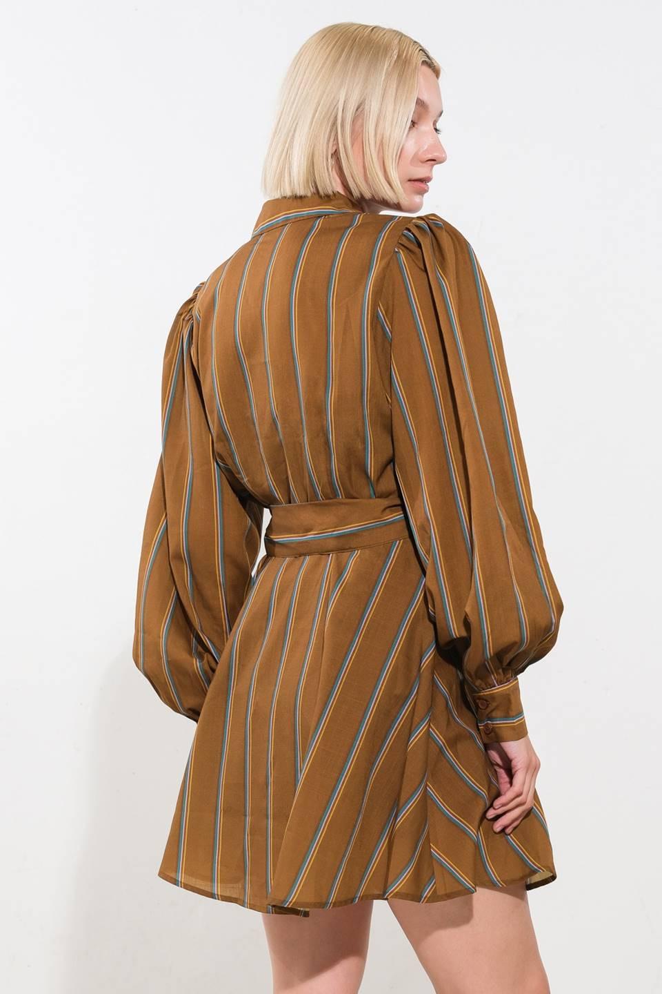 Give It A Go Woven Mini Dress