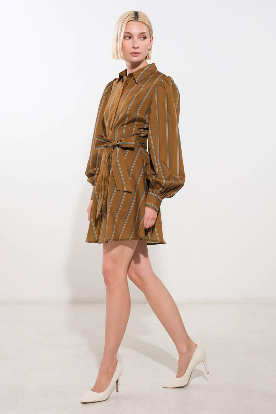 Give It A Go Woven Mini Dress