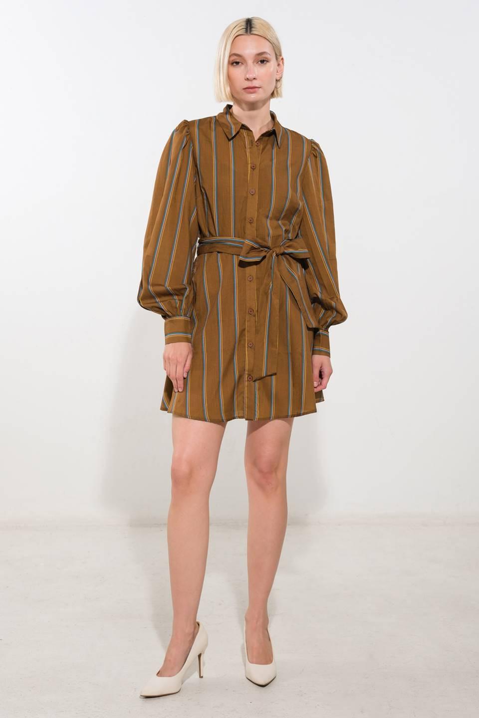 Give It A Go Woven Mini Dress