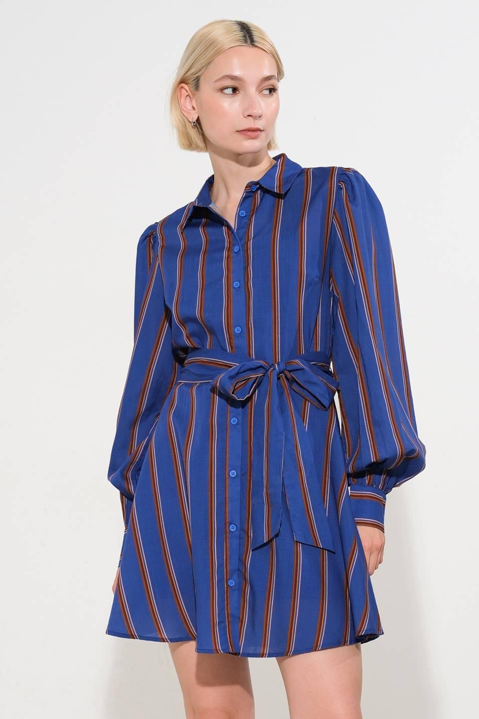 Give It A Go Woven Mini Dress