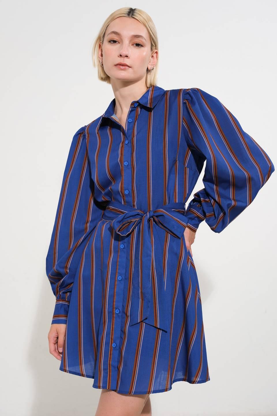 Give It A Go Woven Mini Dress