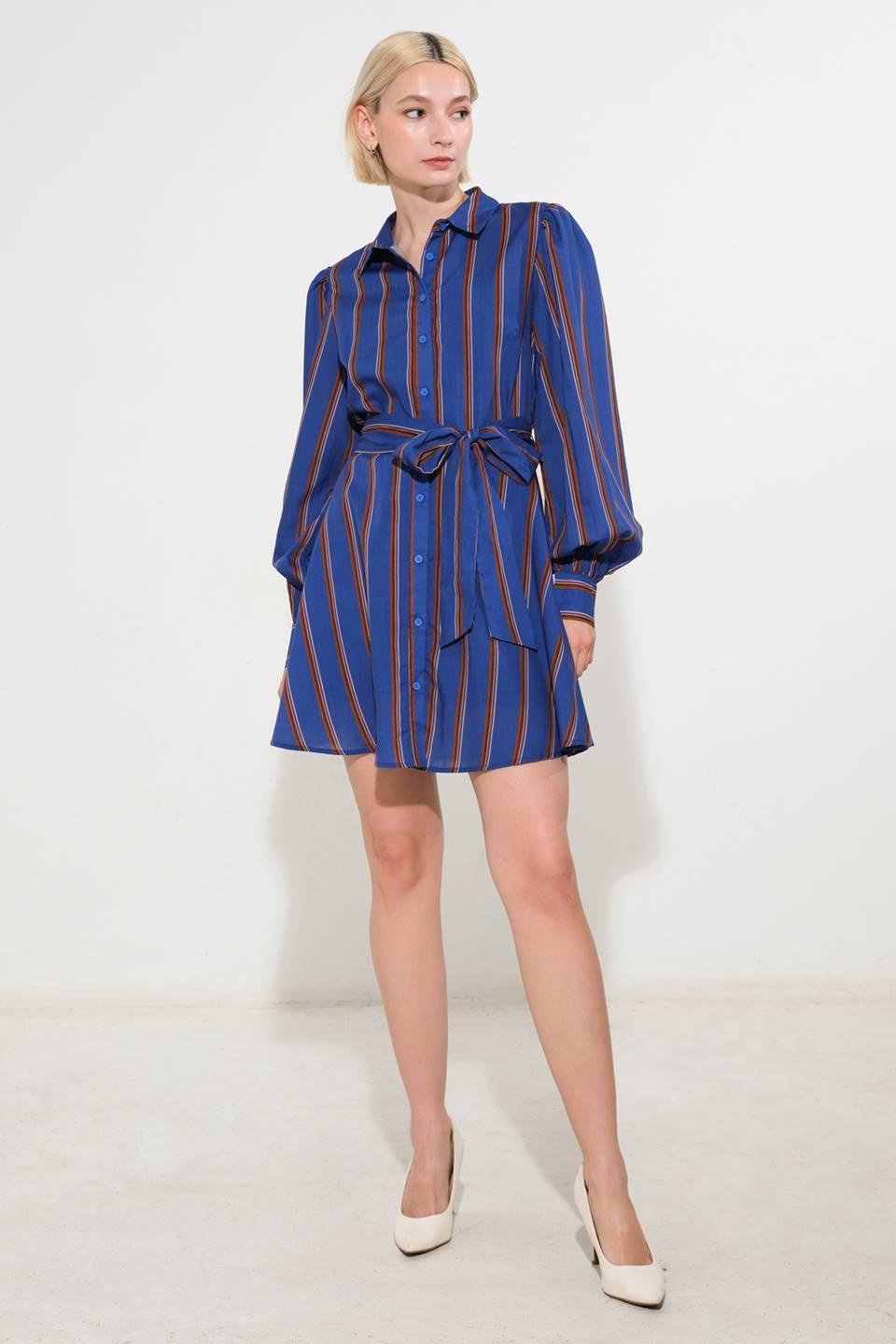 Give It A Go Woven Mini Dress