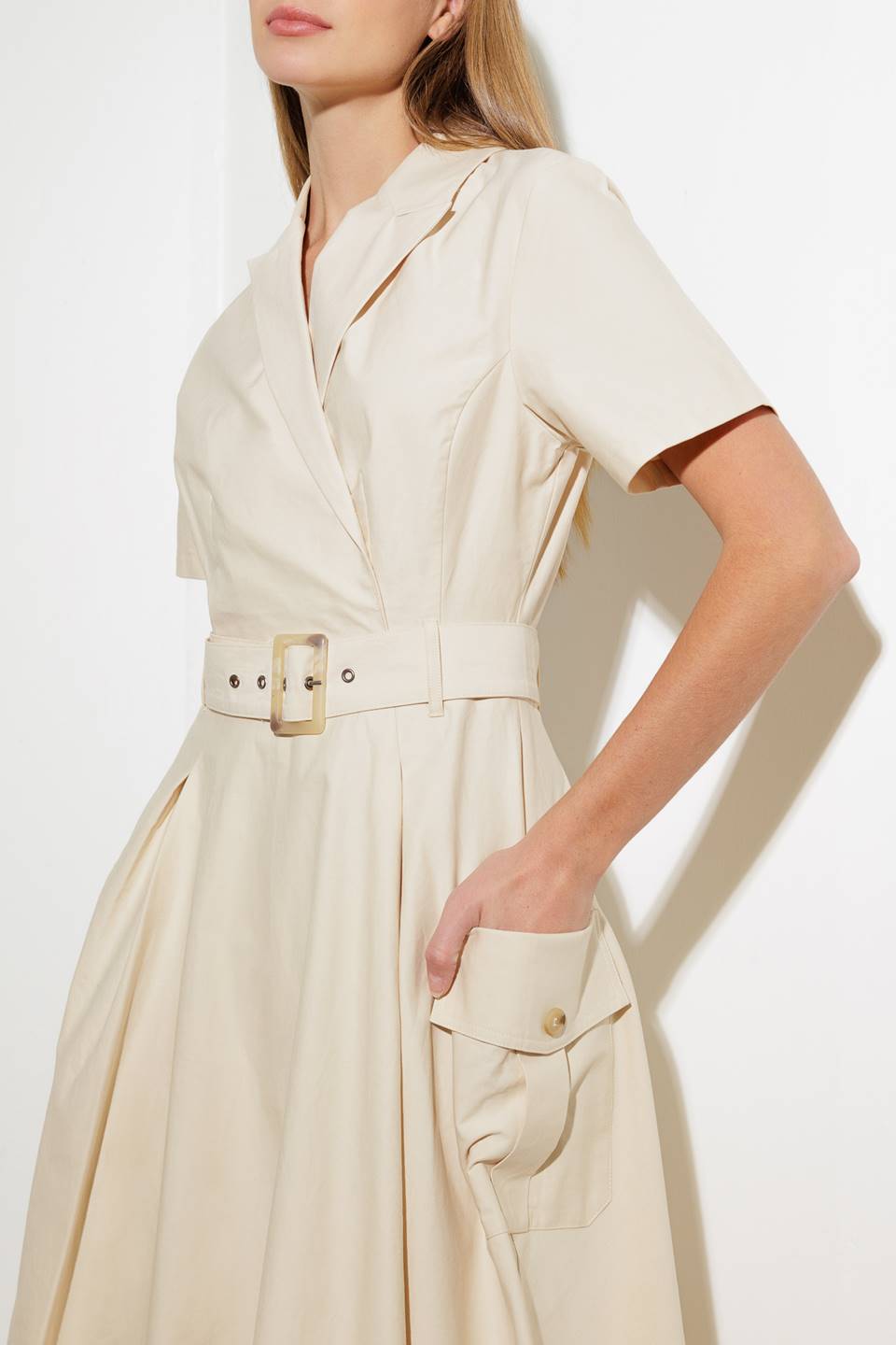 Lost In The Stars Woven Midi Dress