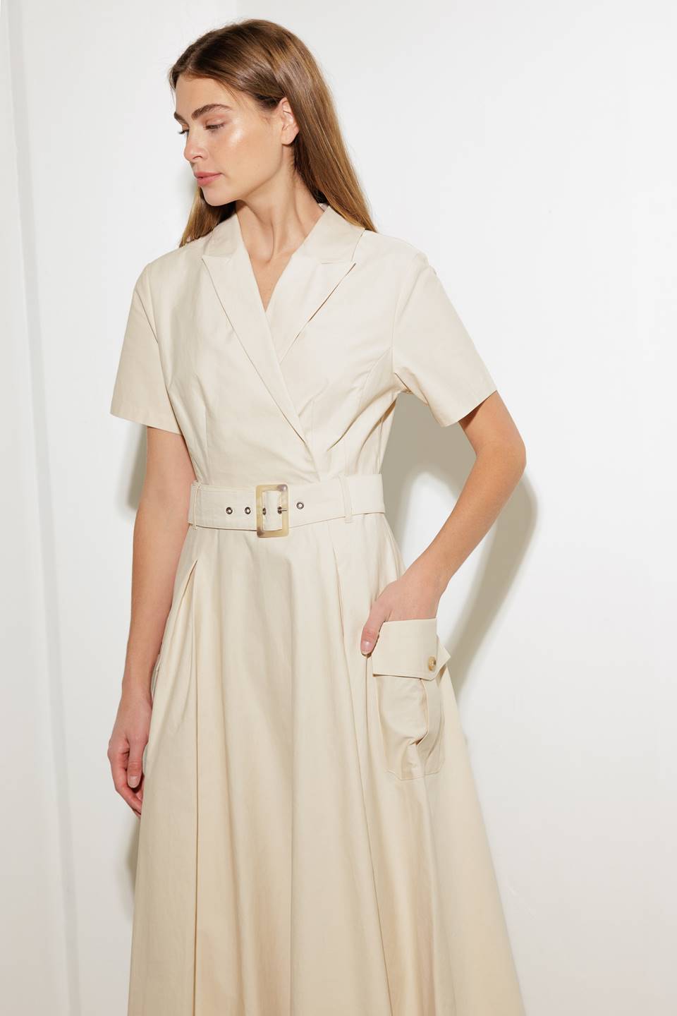 Lost In The Stars Woven Midi Dress