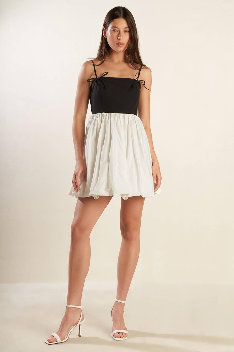 Patio Sensets Woven Combination Mini Dress