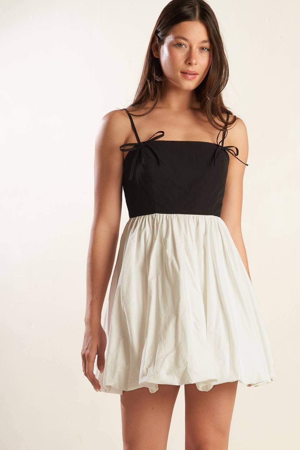 Patio Sensets Woven Combination Mini Dress