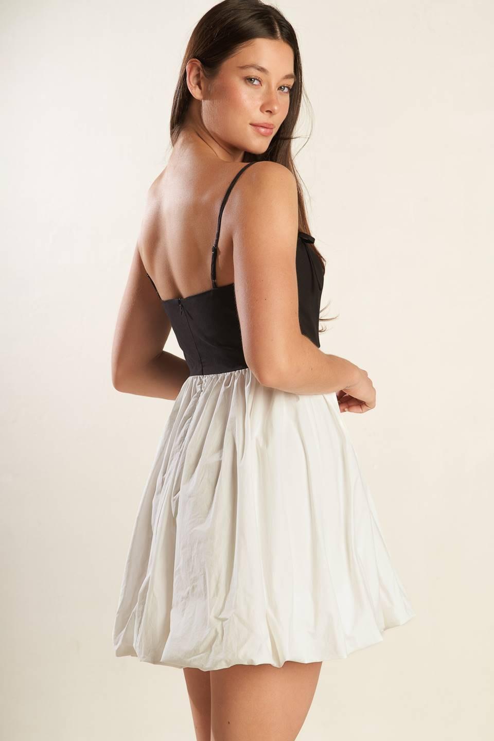 Patio Sensets Woven Combination Mini Dress