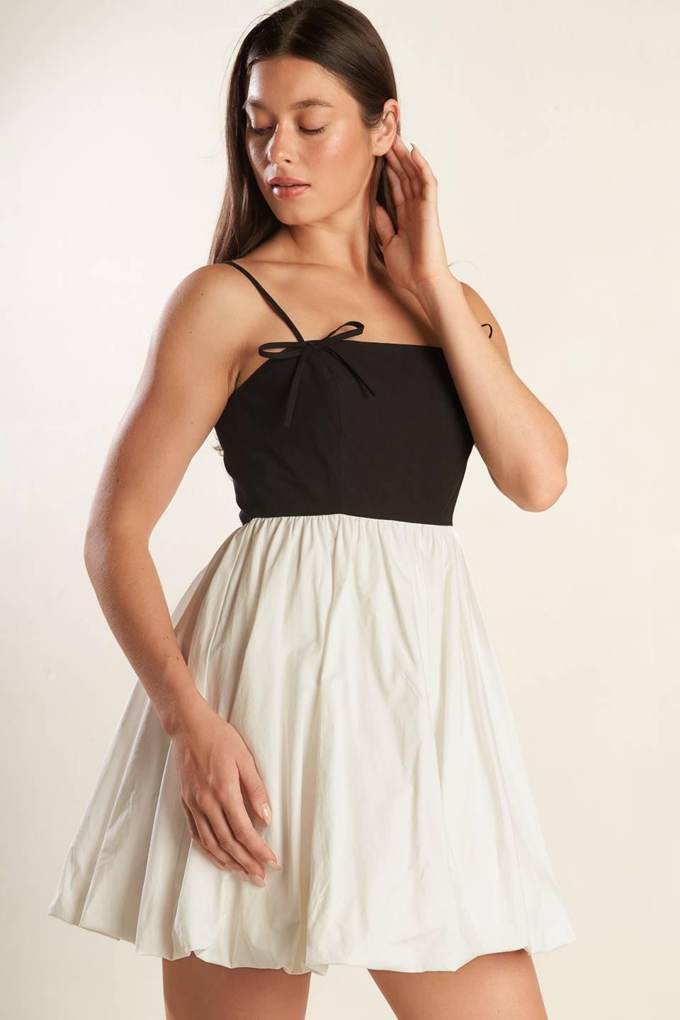 Patio Sensets Woven Combination Mini Dress