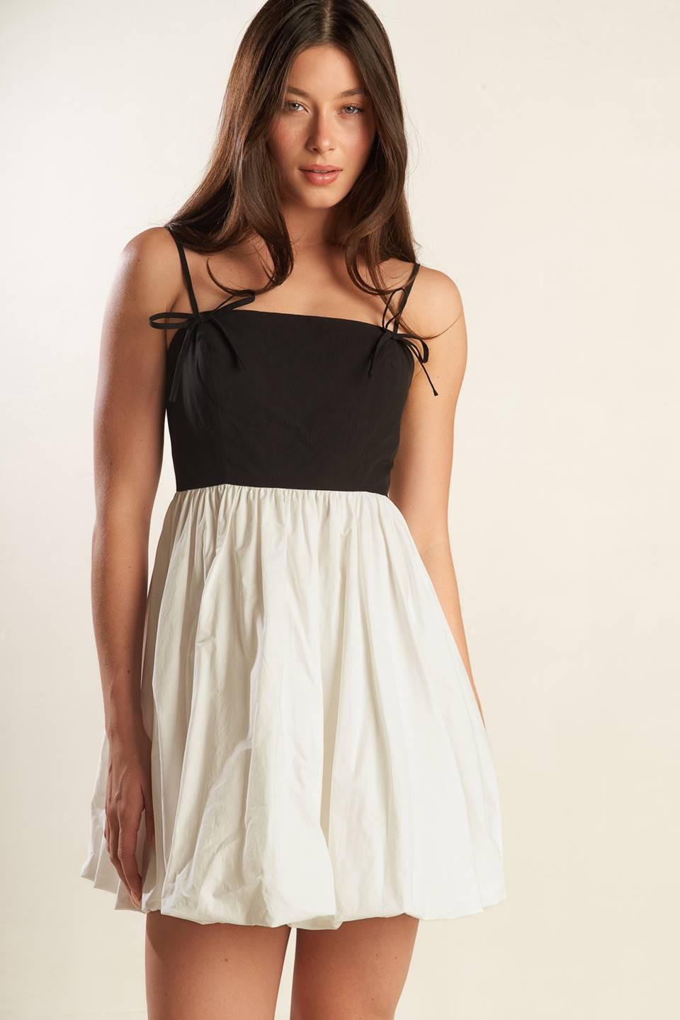 Patio Sensets Woven Combination Mini Dress