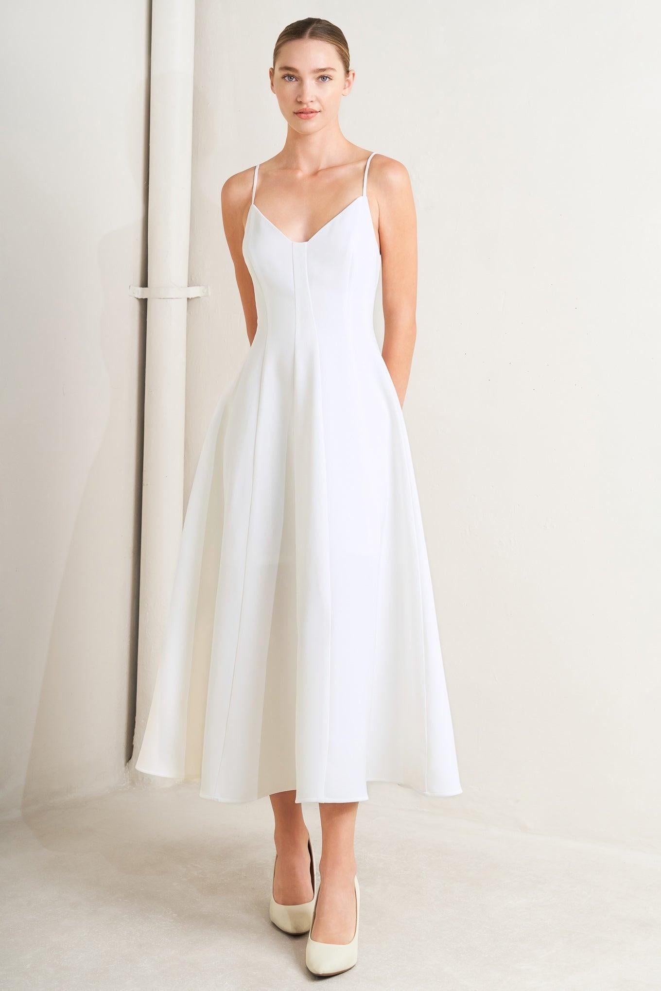 Pure Intention Woven Midi Dress