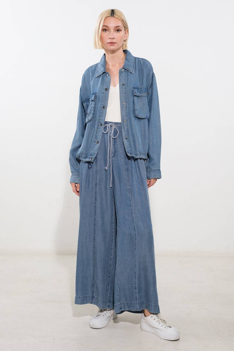 Active Vibe Tencel Denim Jacket