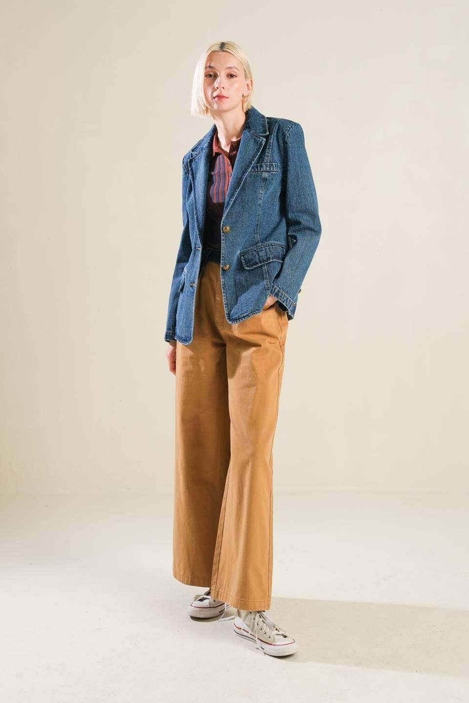 Hot To Go Denim Blazer