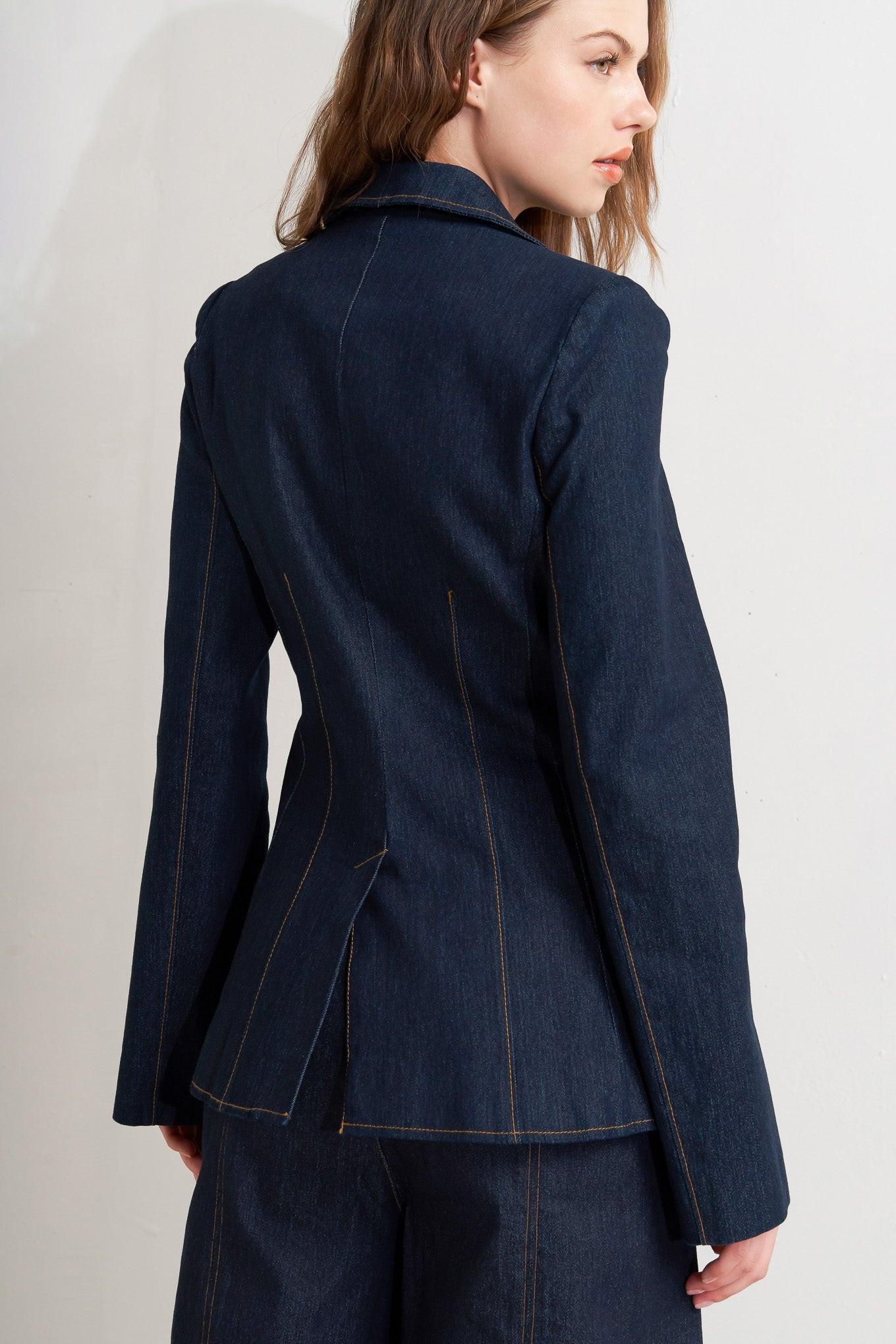 Urban Panel Denim Blazer