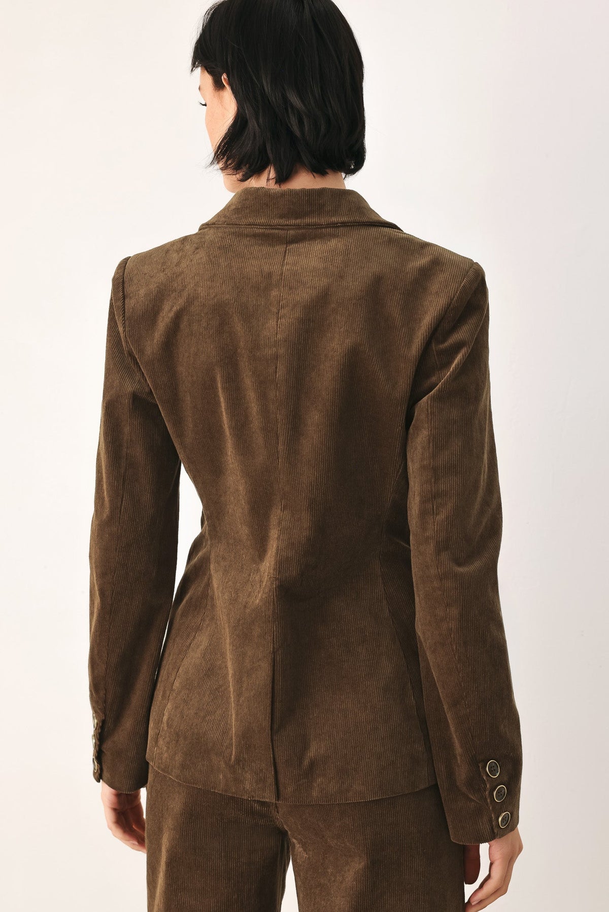 Autumn In Manhattan Corduroy Blazer