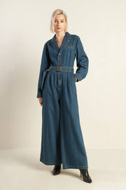 In The Details Denim Jumpsuit