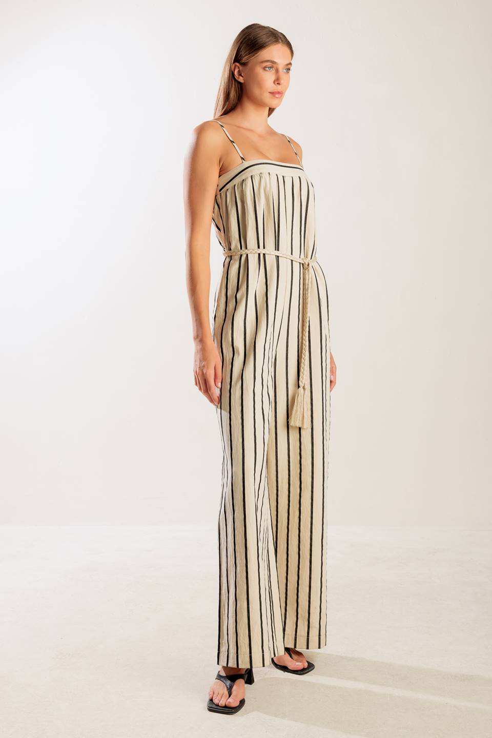 Just The Beginning Woven Jumpsuit