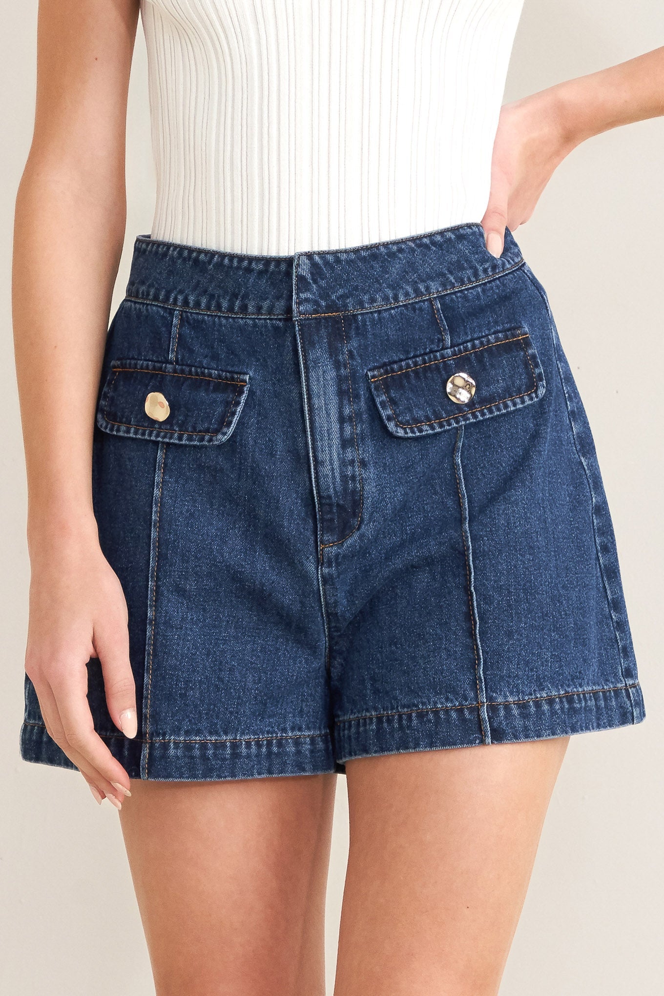 Forever Stylish Denim Shorts