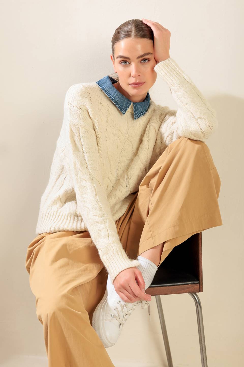 Totally Smitten Pullover Sweater Top