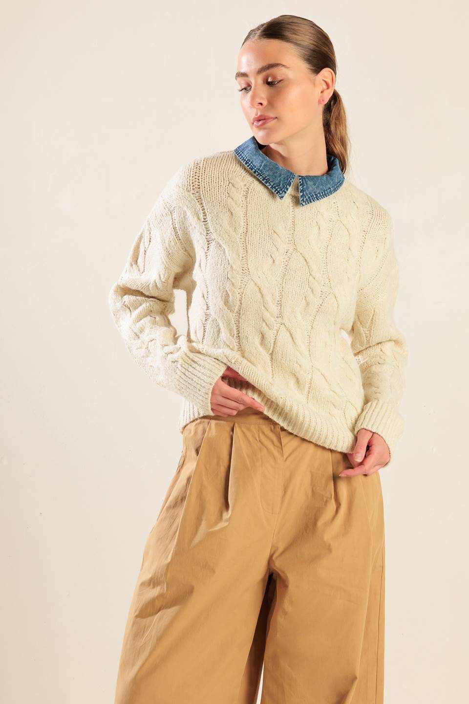 Totally Smitten Pullover Sweater Top