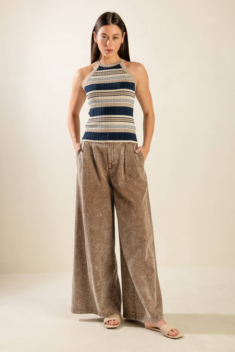 Anytime Now Sweater Knit Top