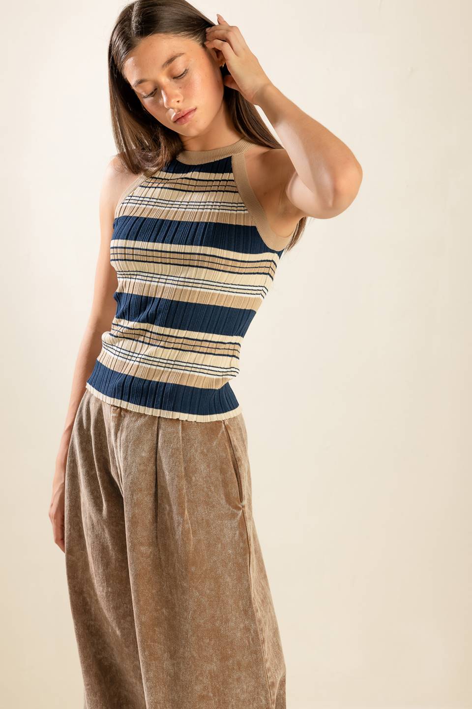 Anytime Now Sweater Knit Top
