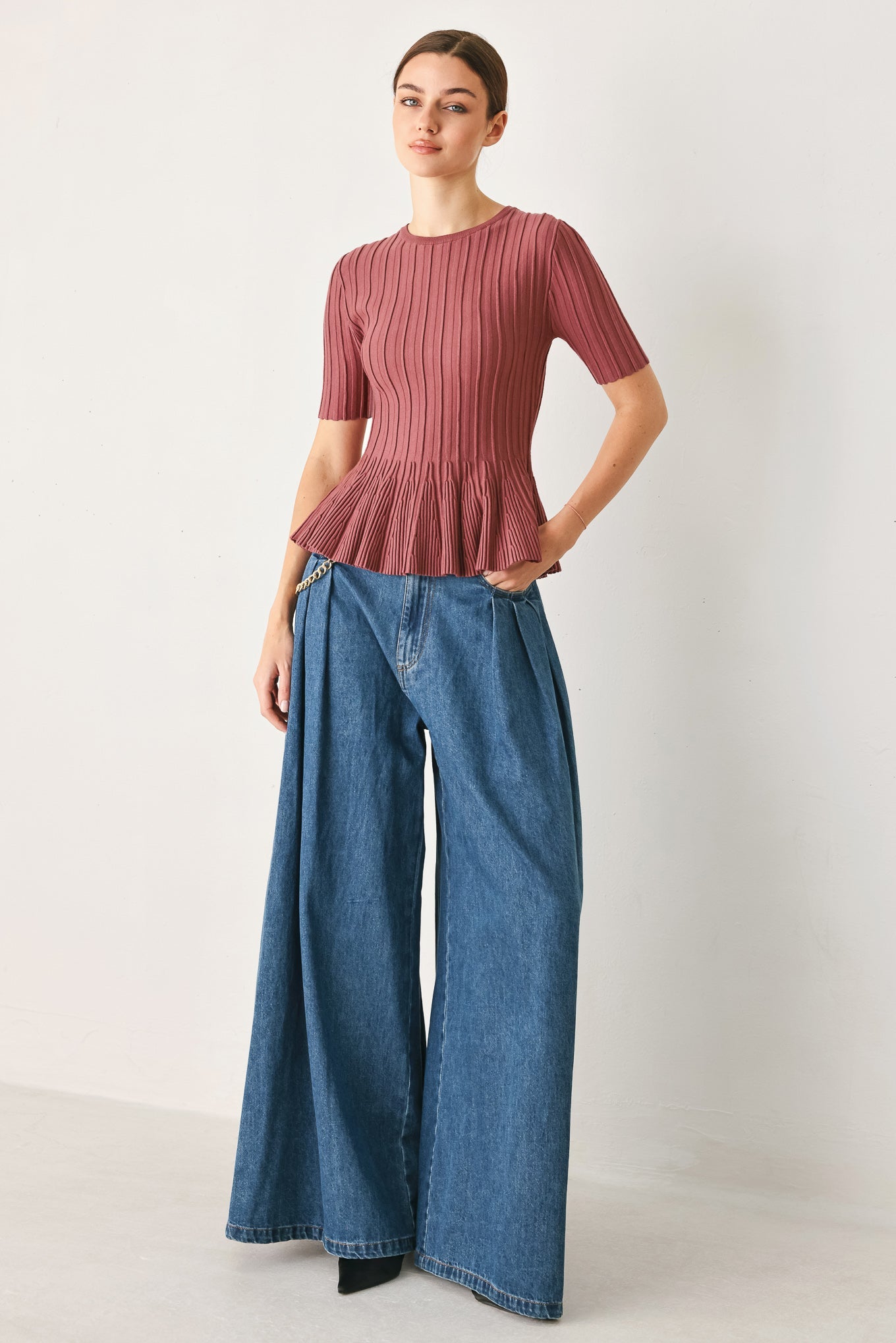 Soft Girl Sweater Knit Top