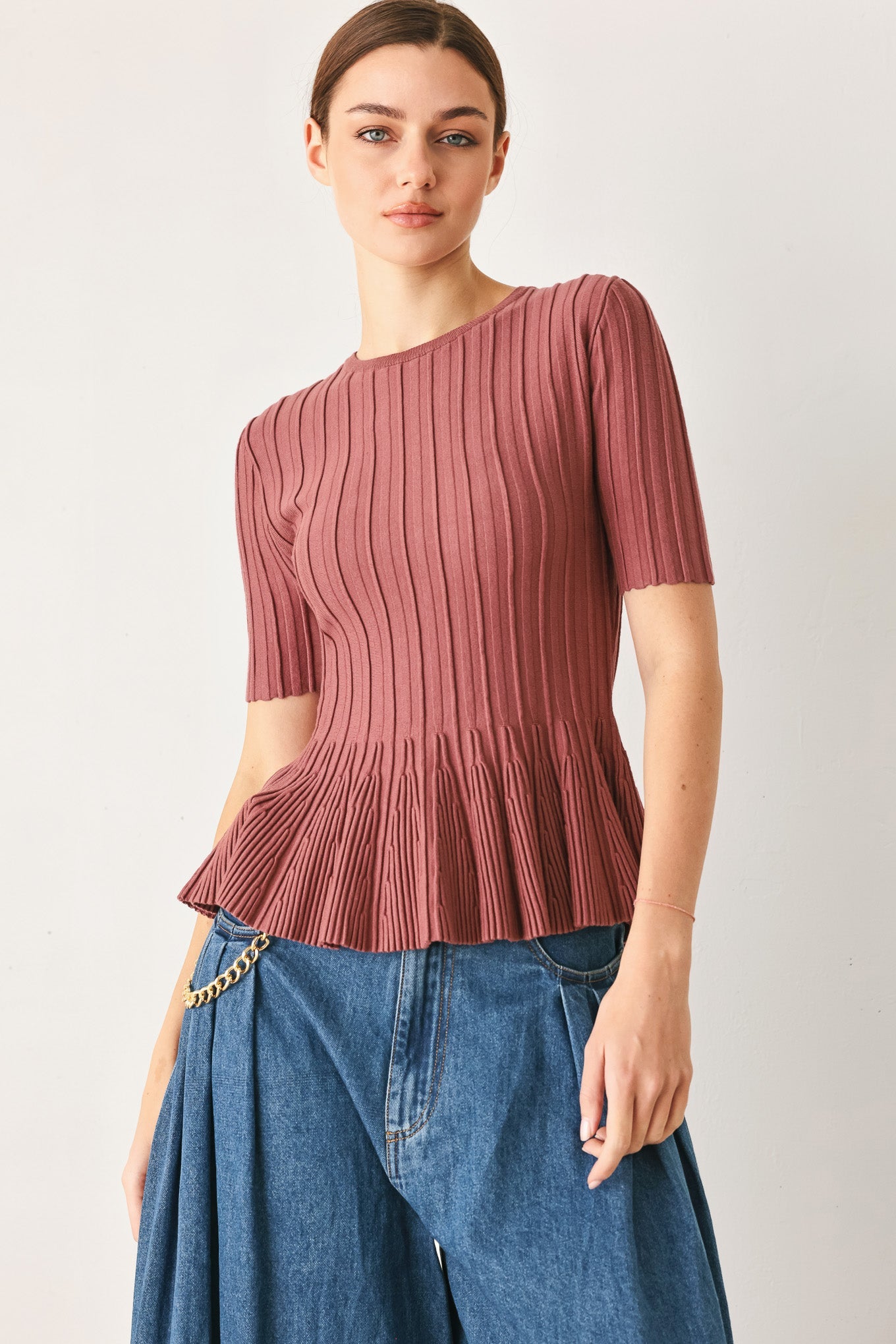 Soft Girl Sweater Knit Top