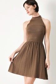 Sweet Latte Sweater Knit Mini Dress