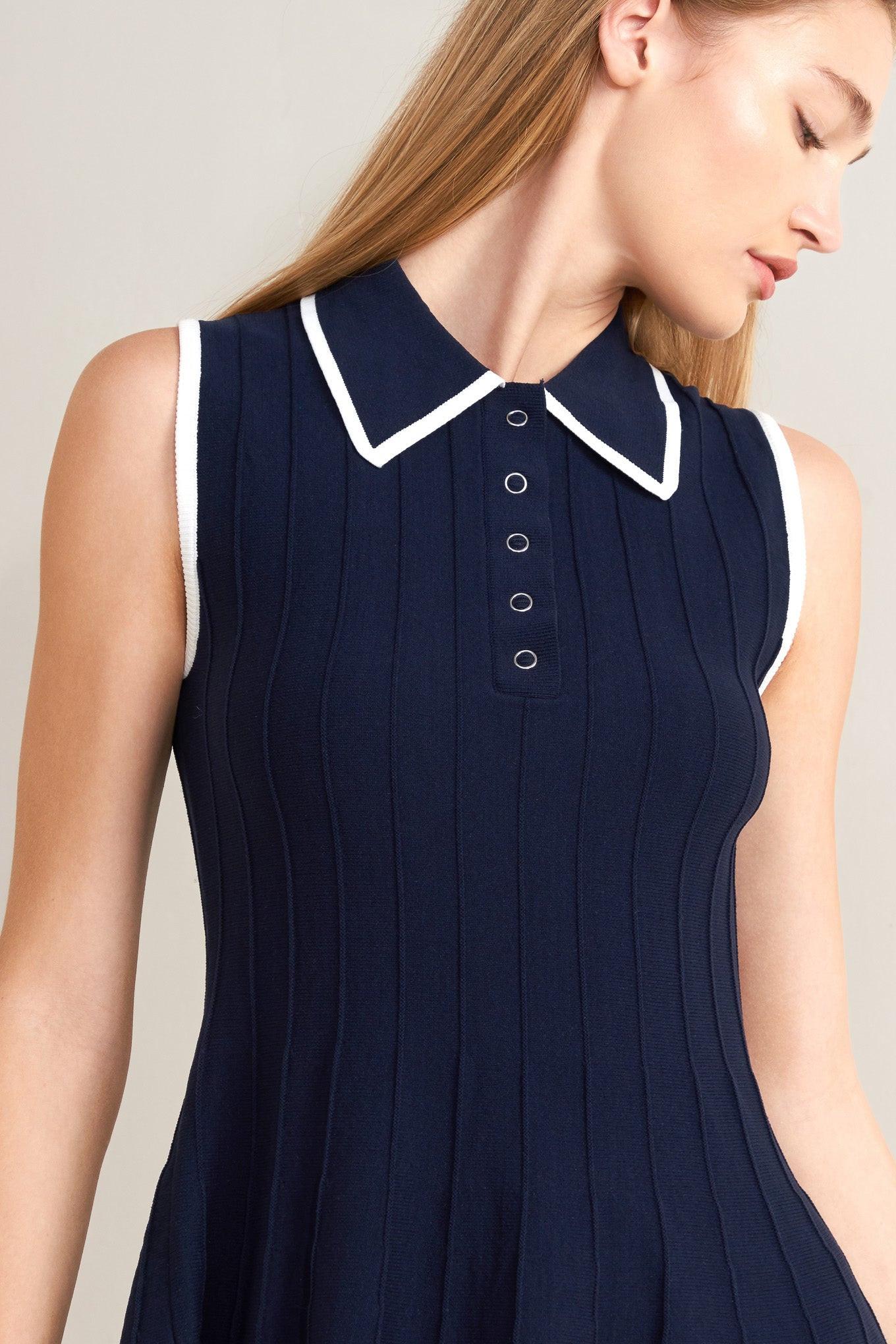 Meet Me In Paris Sweater Knit Mini Dress