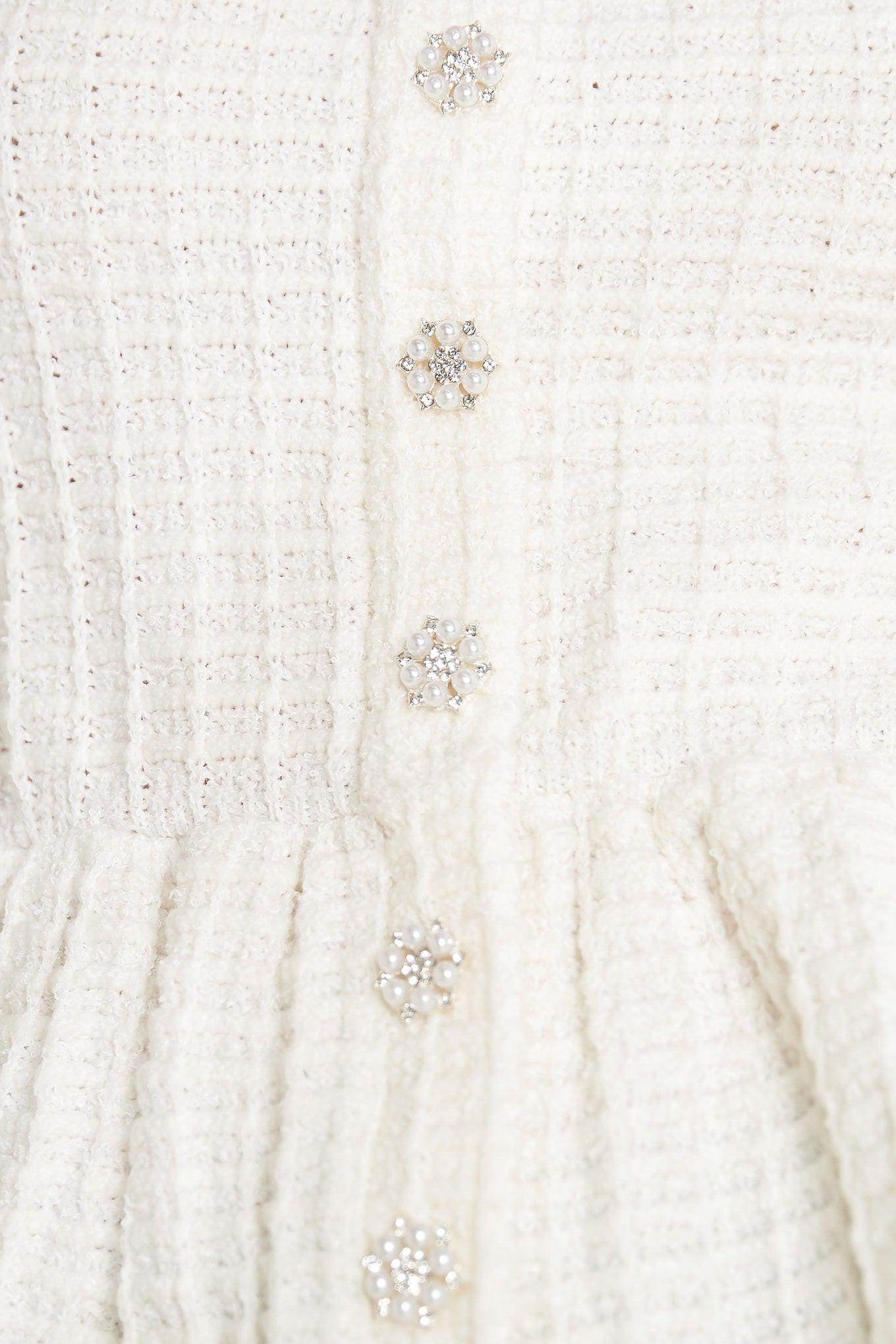 Sunday In Santorini Sweater Knit Top