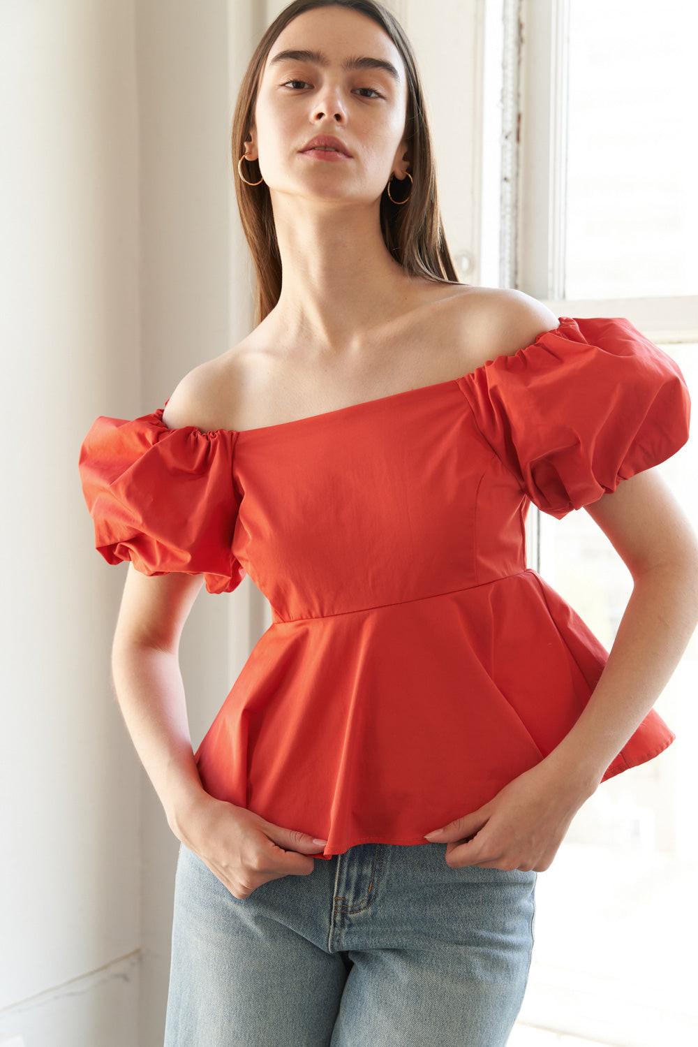 Stunning Glory Woven Top