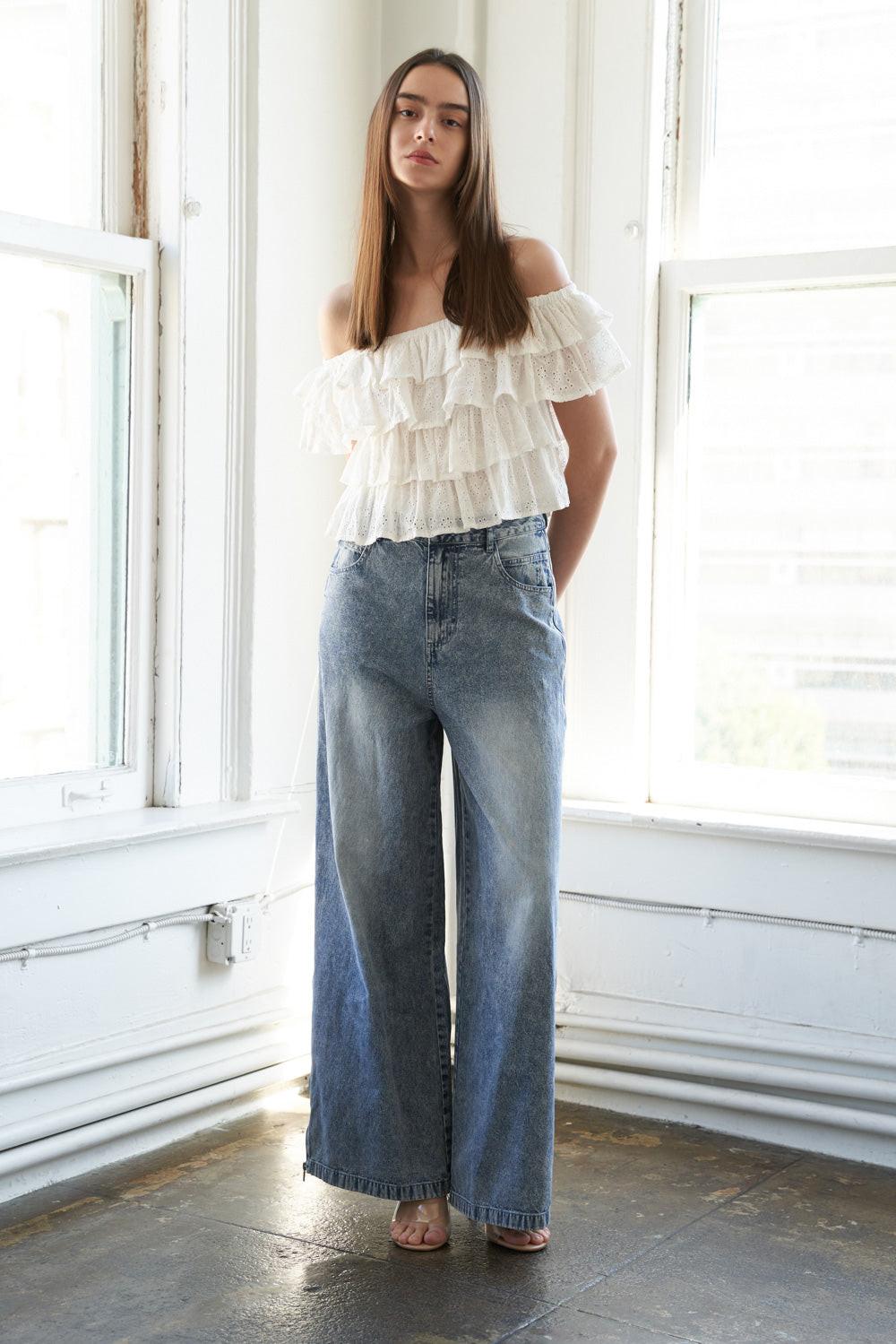Lovely Existence Off Shoulder Top