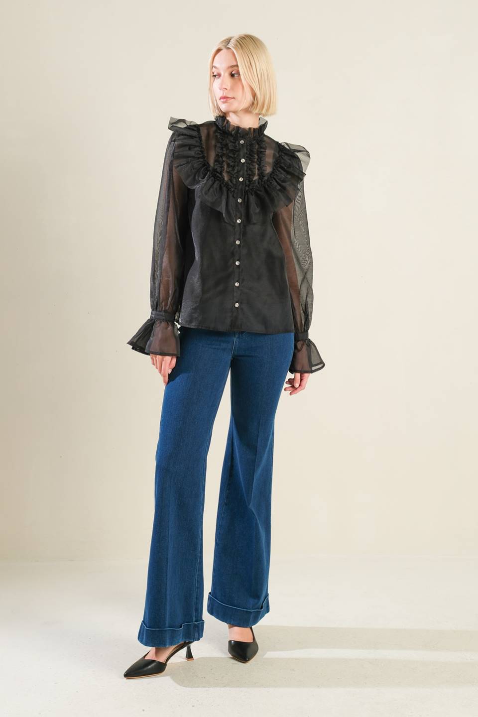 To My Love Woven Blouse