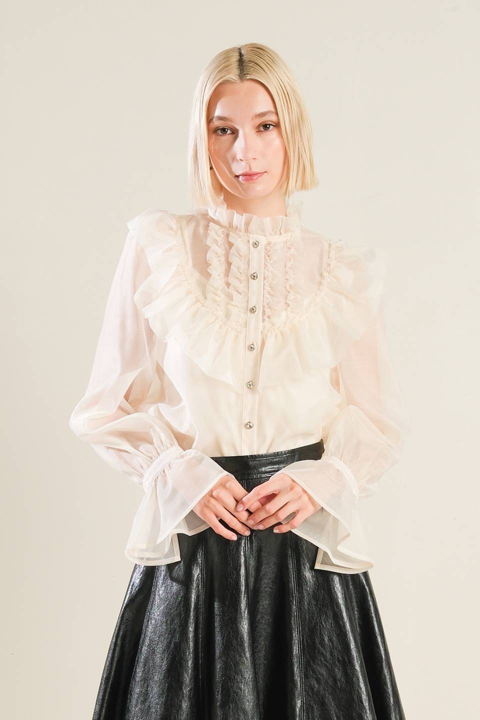 To My Love Woven Blouse