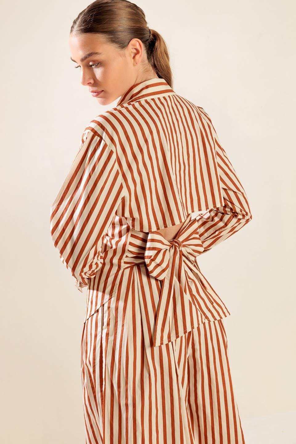 Pieces Of My Heart Woven Top