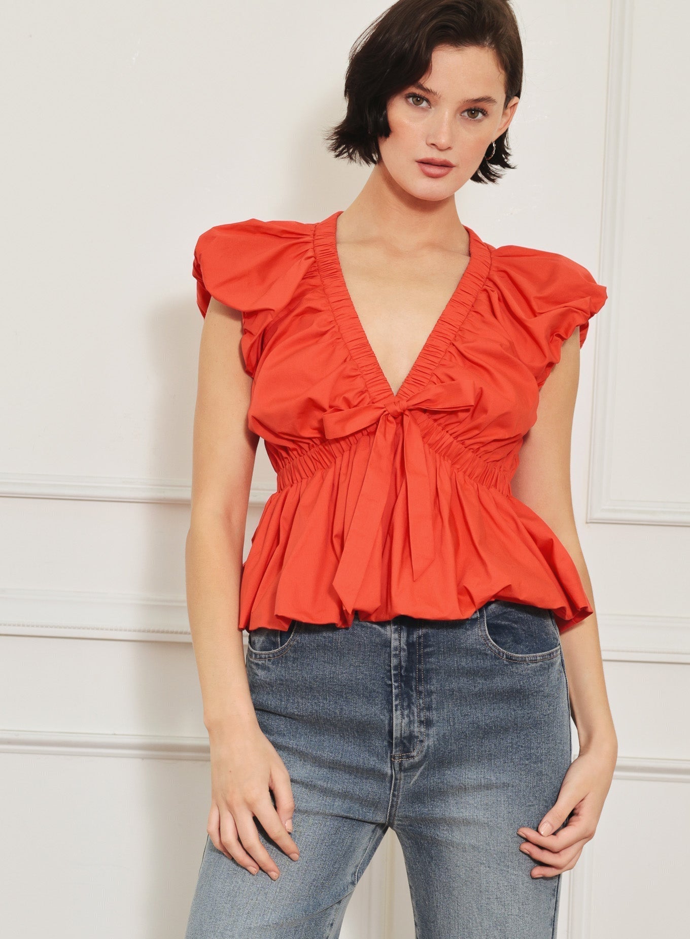 Scarlet Country Girl Woven Top