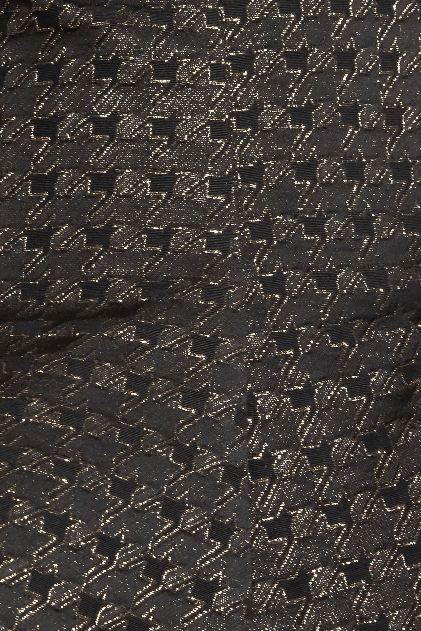 Evening Sculpt Metallic Threaded Woven Top