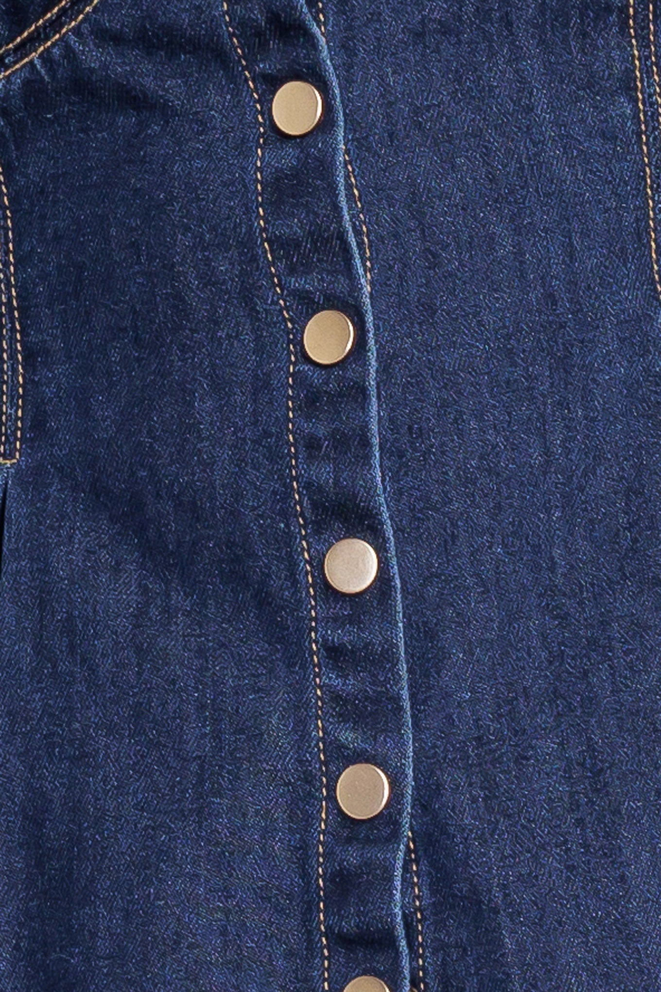 Silent Authority Denim Cami Top