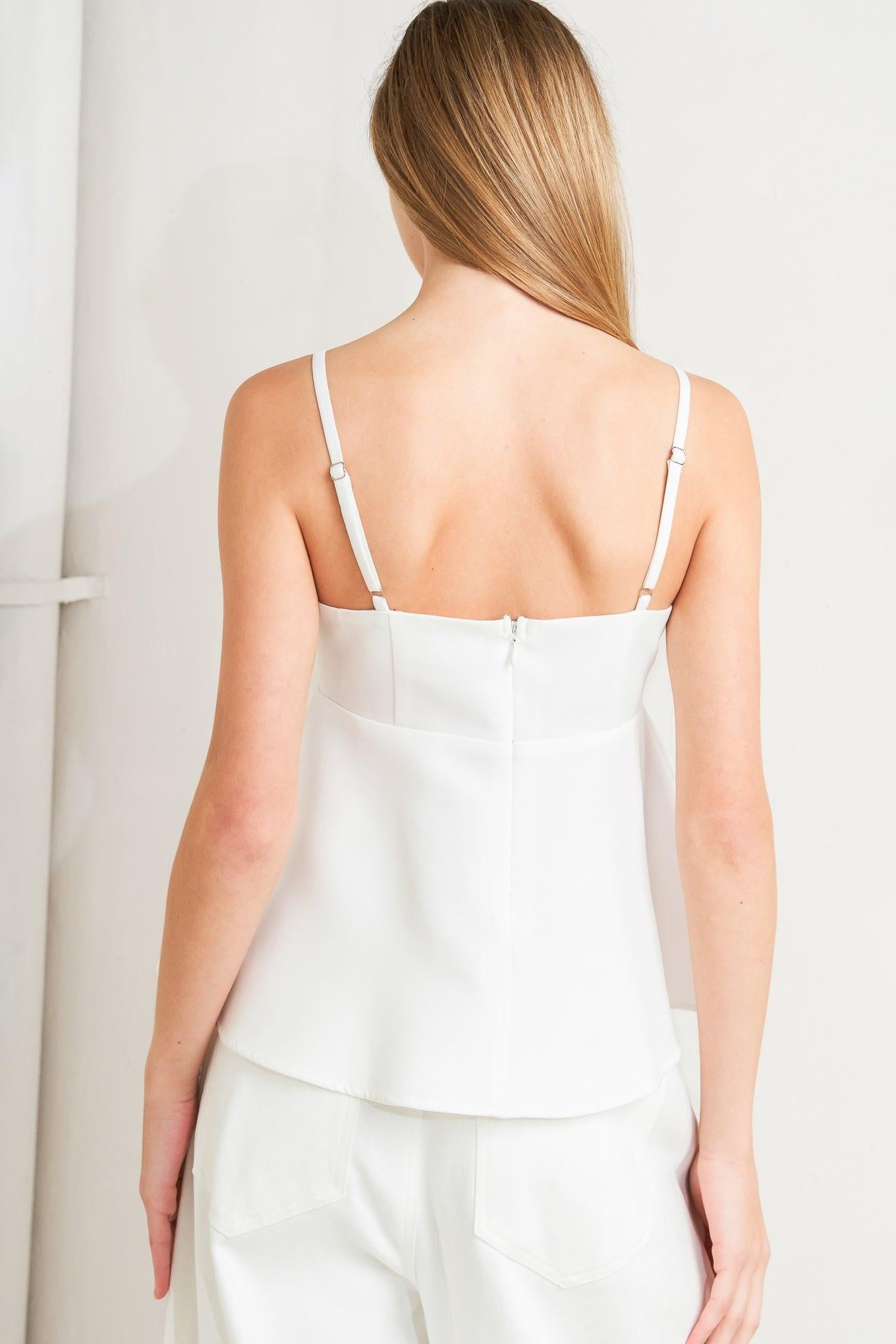 Minimal Mood Woven Cami Top