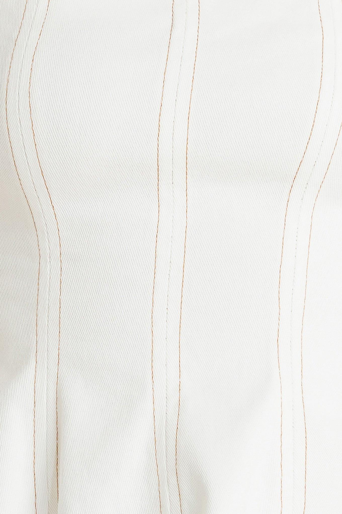 Subtle Drama Woven Top