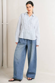 Daylight Edge Woven Top