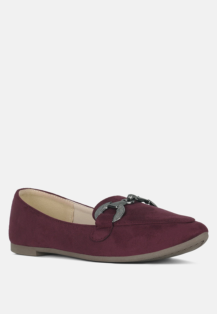 Fembot Horsebit Detail Flexible Loafers