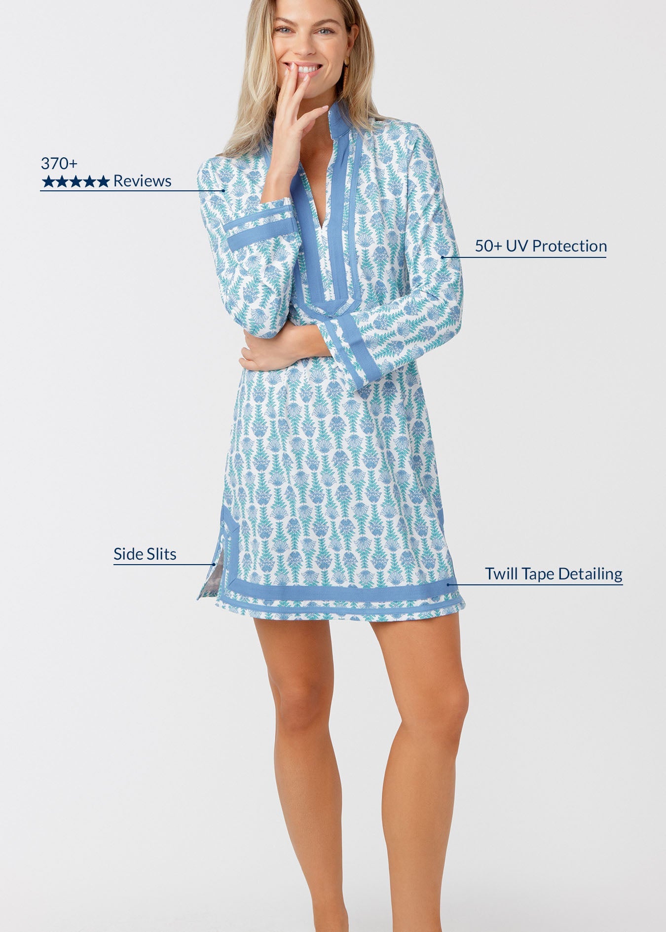 Flora Tunic Dress | Includes Plus Size