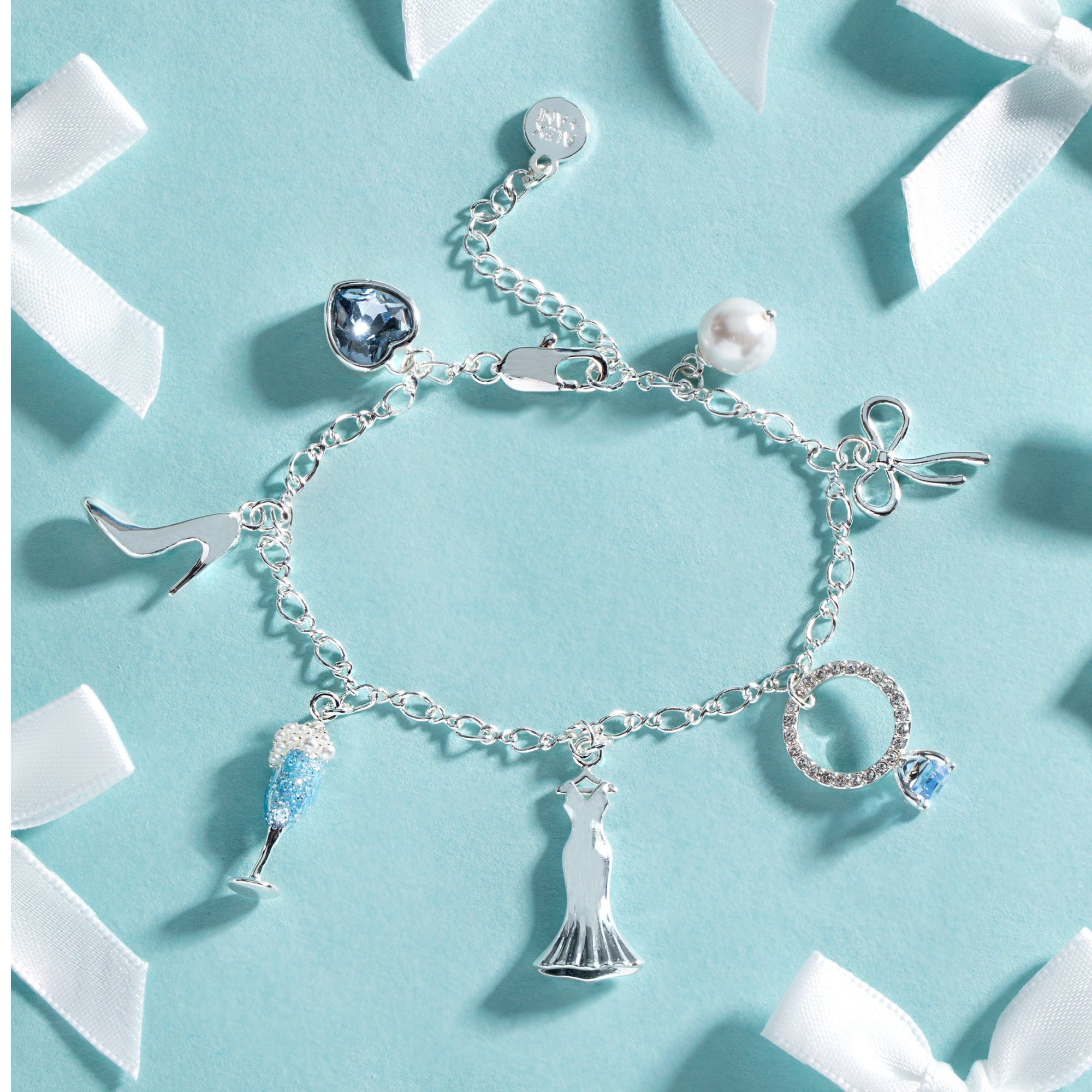 Bridal Multi-charm Bracelet